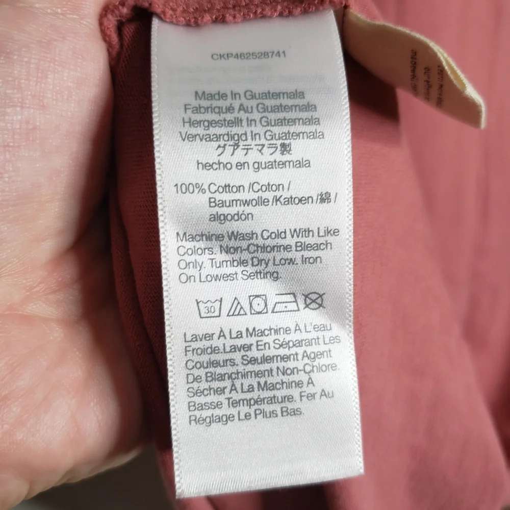 Madewell Softfade cotton coverup tank dress midi length small NWT - Picture 9 of 9
